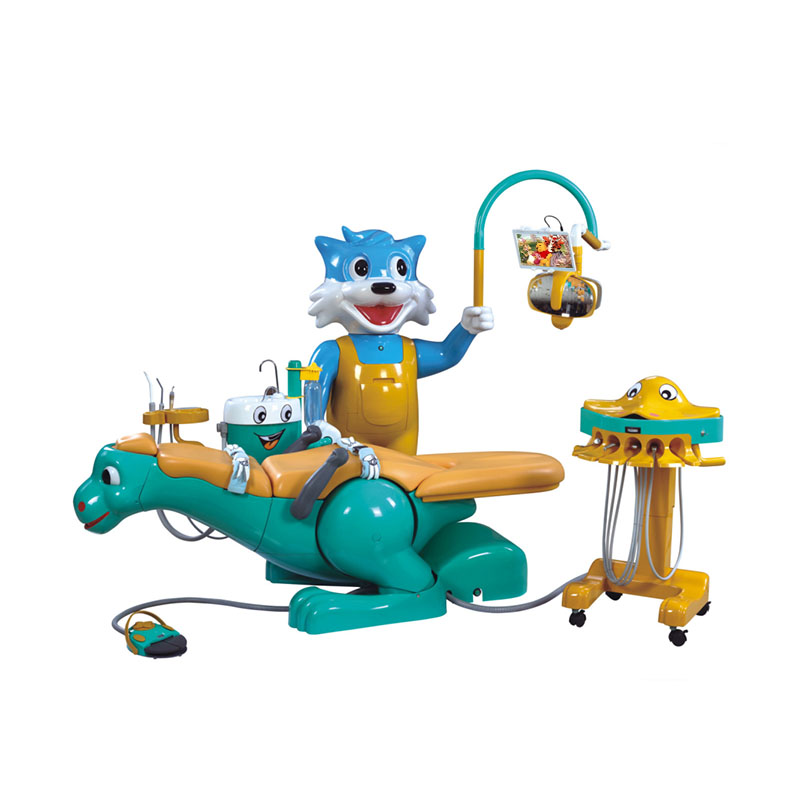 UMG-03C Trolley Typ Cartoon Dental Chair Unit für Kinder